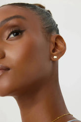 Dainty Elephant Stud Earrings
