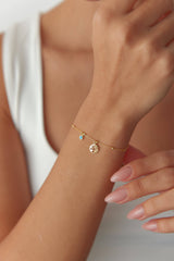 Dainty Elephant Figure Bracelet