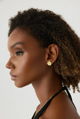 Historical Evil Eye Handmade Potbelly Hill Stud Earrings