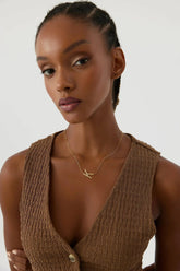 Custom Initial Large Alphabet Letter Necklace