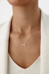 Dainty Alphabet Letter Necklace