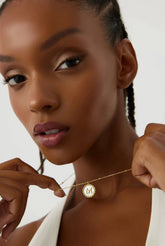 Mother of Pearl Initial Necklace, Pearl Letter Necklace, Mother Of Pearl Necklace, Custom Necklace, Silver Coin Necklace, Silver Initial Necklace, Silver Pearl Necklace