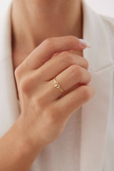 Tiny Zodiac Ring, Dainty Zodiac Ring, Astrology Ring, Zodiac Jewelry, Zodiac Sign, Personalized Ring, Custom Ring Silver