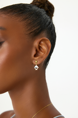 Fish Earrings | 18K Gold-Plated 925 Sterling Silver | Playful and Colorful Ocean-Inspired Jewelry