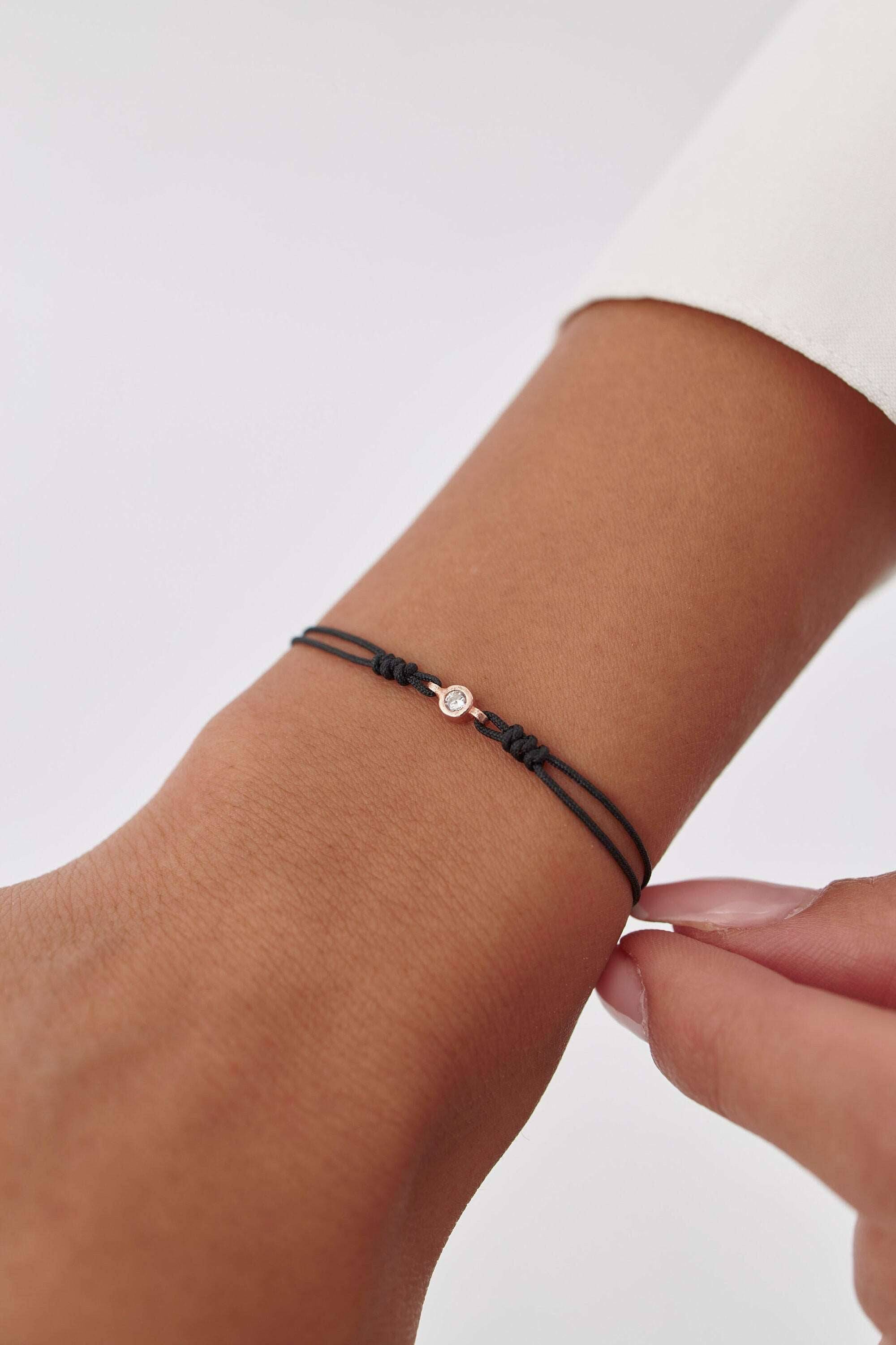 Custom Woven Braided Birth-Month Color Bracelet