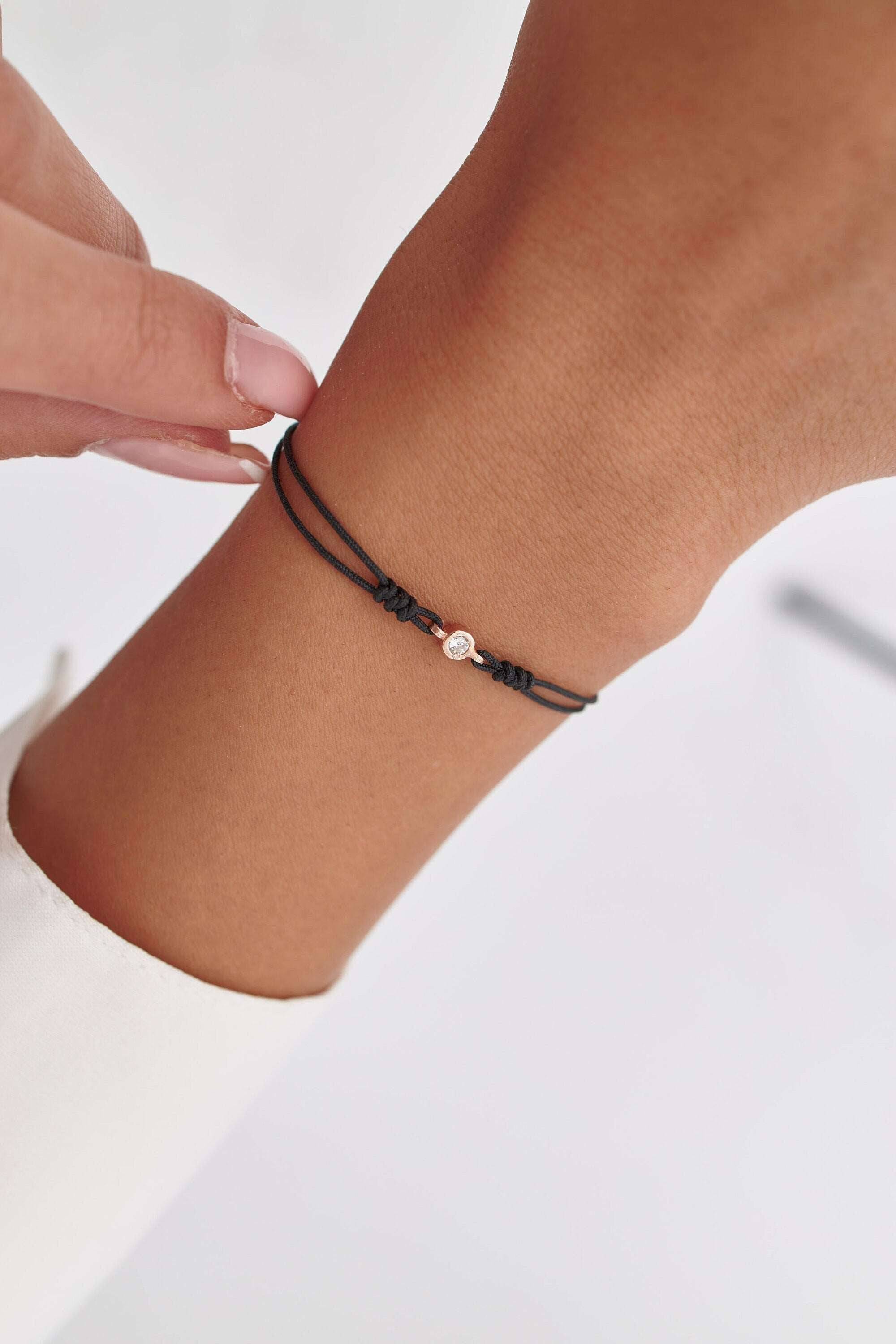 Custom Woven Braided Birth-Month Color Bracelet