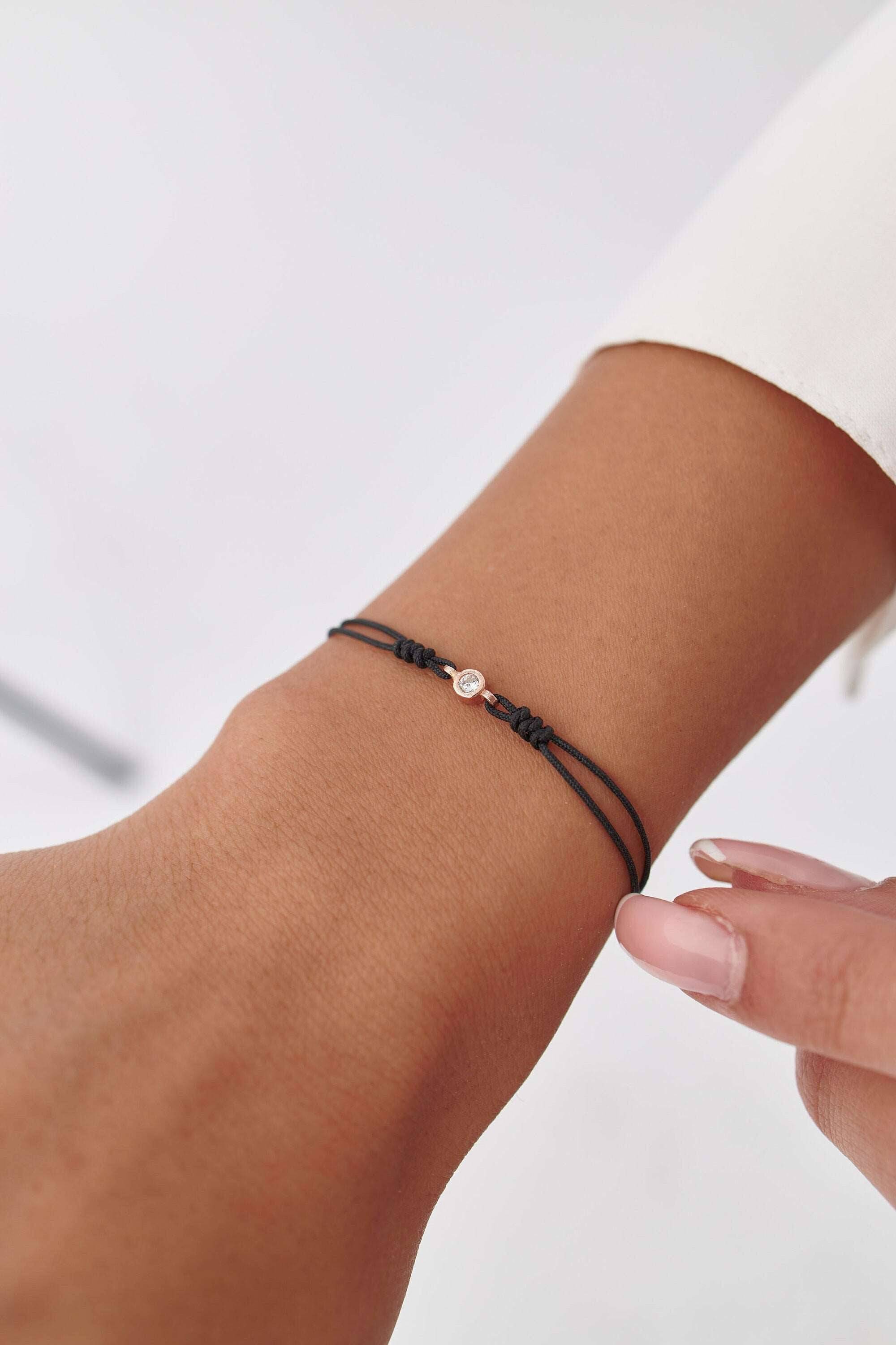 Custom Woven Braided Birth-Month Color Bracelet