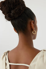 Classic Gold Hoop Earrings – 18K Gold-Plated Earrings