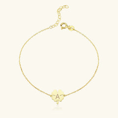 Dainty Clover Lucky Bracelet
