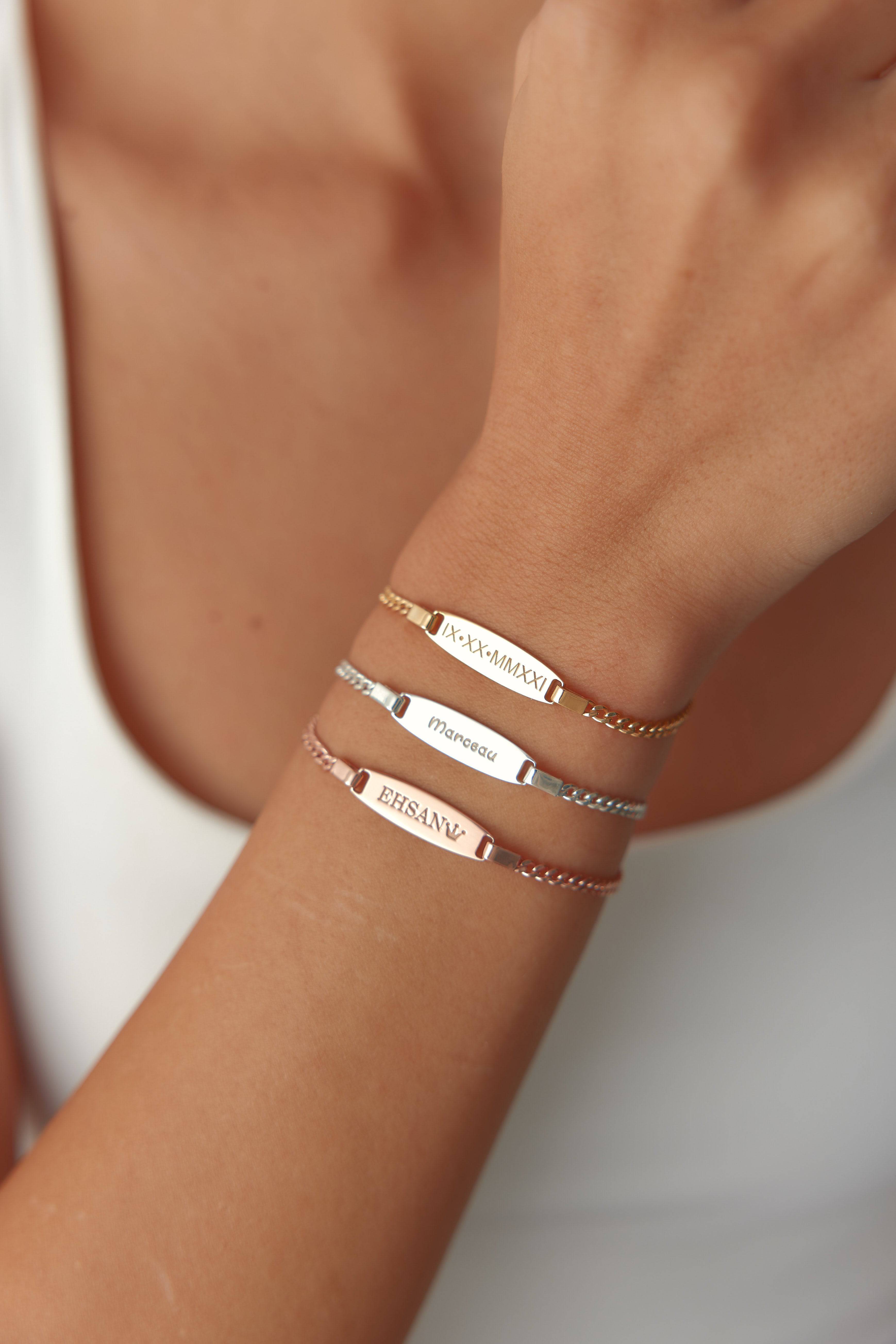 Name ID Bracelet for Kids,Baby