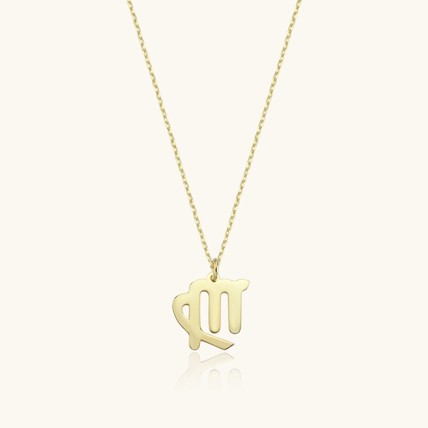 Zodiac Necklace – 18K Gold-Plated Sterling Silver