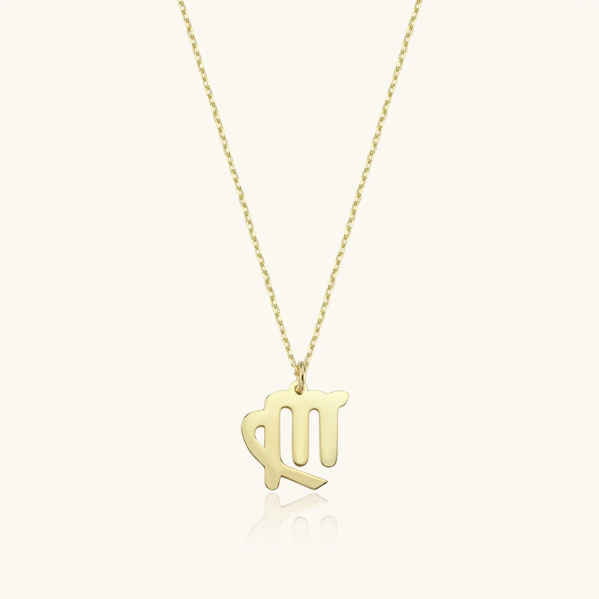 Zodiac Necklace – 18K Gold-Plated Sterling Silver